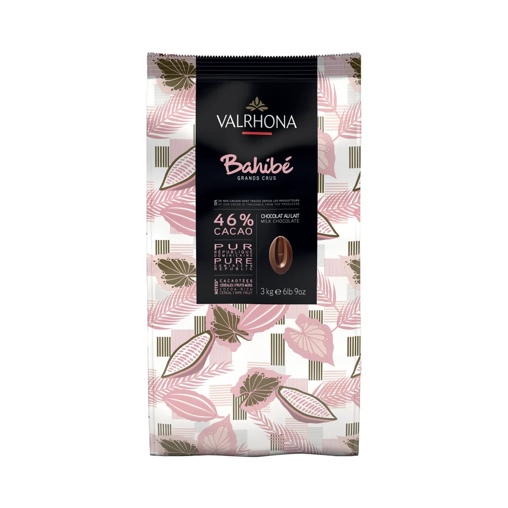 Chocolat Bahibe 46% Pur République Dominicaine, Valrhona 3 kg / 6.61lbs - Valrhona - Chocolat - 883025 - La Guilde Culinaire