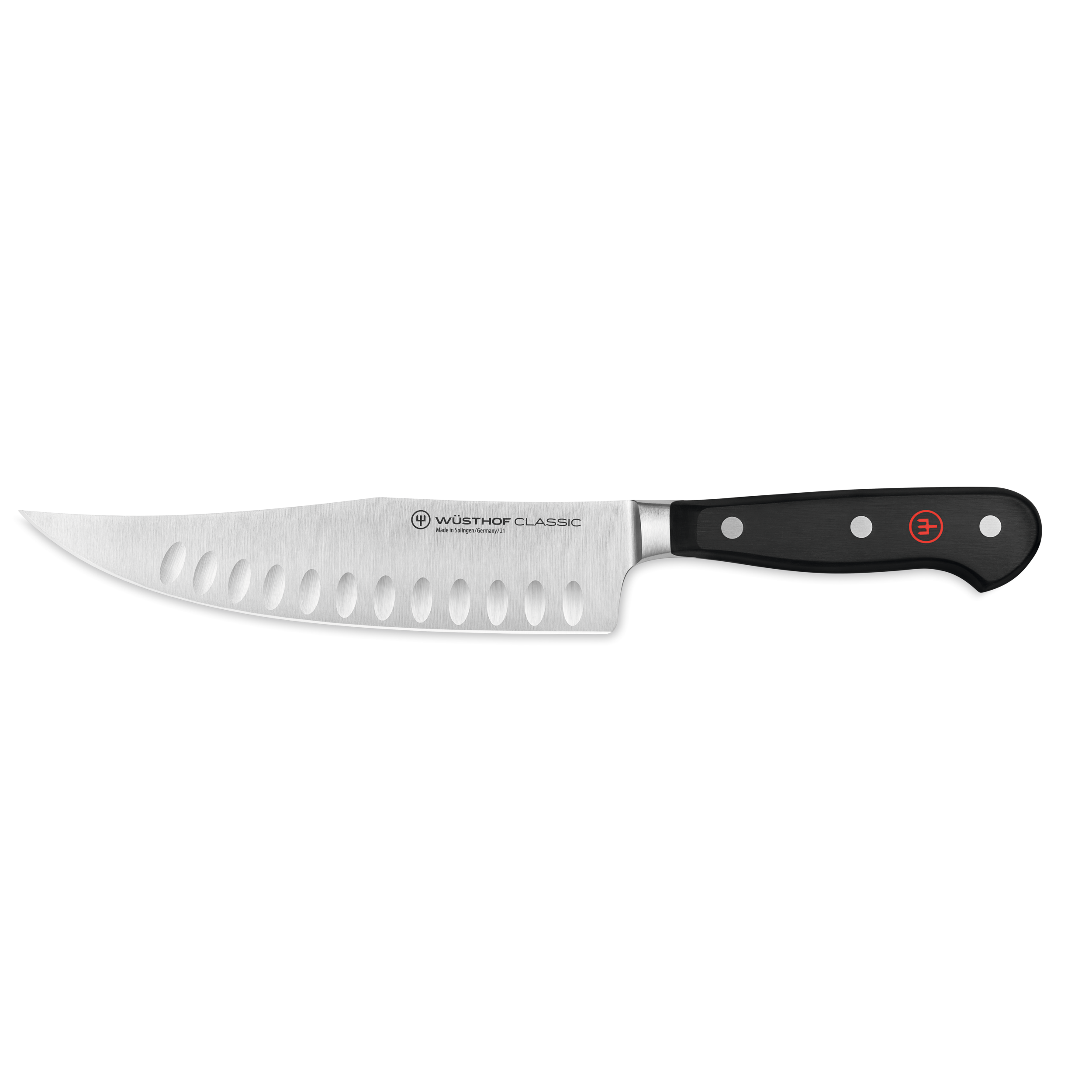 Couteau à découper classique à bord creux 17 cm / 7" - Classic - Wüsthof - Couteau à découper - - La Guilde Culinaire