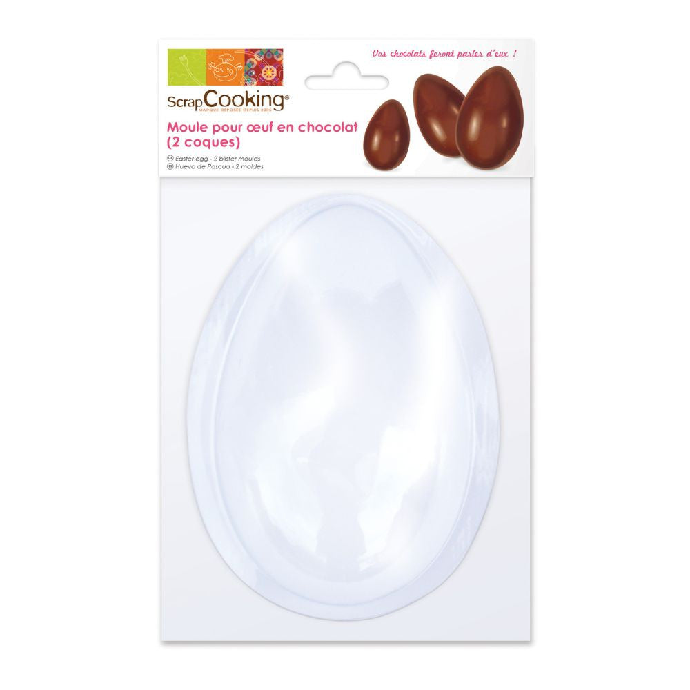Moule blister chocolat œuf - Scrapcooking - Moule chocolat - - La Guilde Culinaire