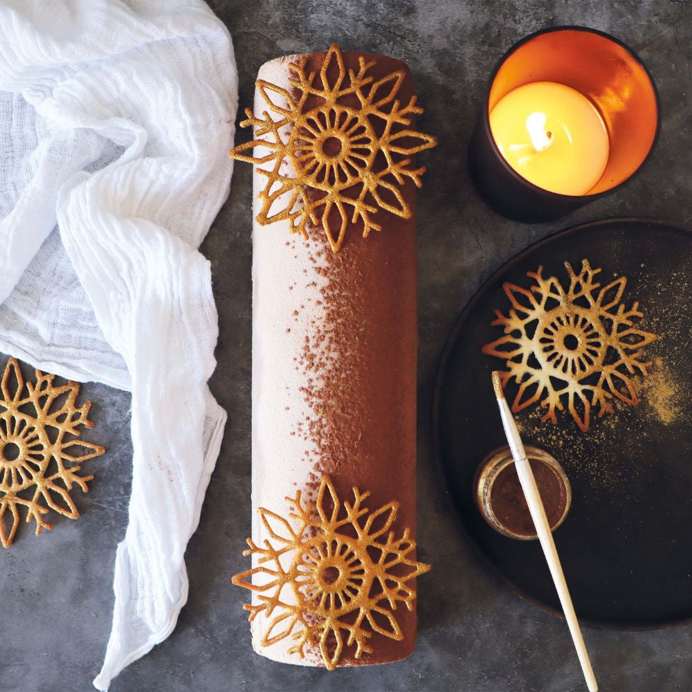 Poudre effet velours cacao scintillante - Scrapcooking - Poudre de velours - - La Guilde Culinaire