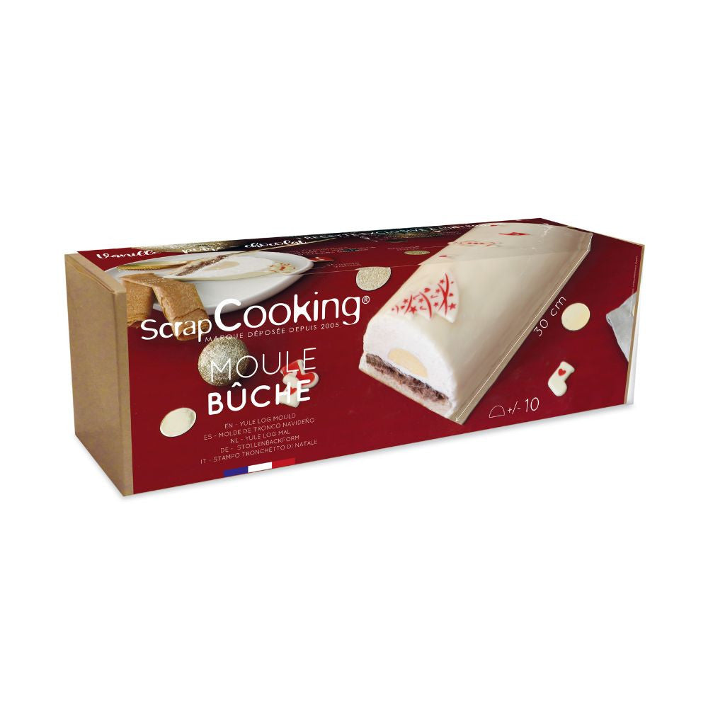 Moule bûche avec insert Réutilisable - Scrapcooking - Moule à bûche - - La Guilde Culinaire