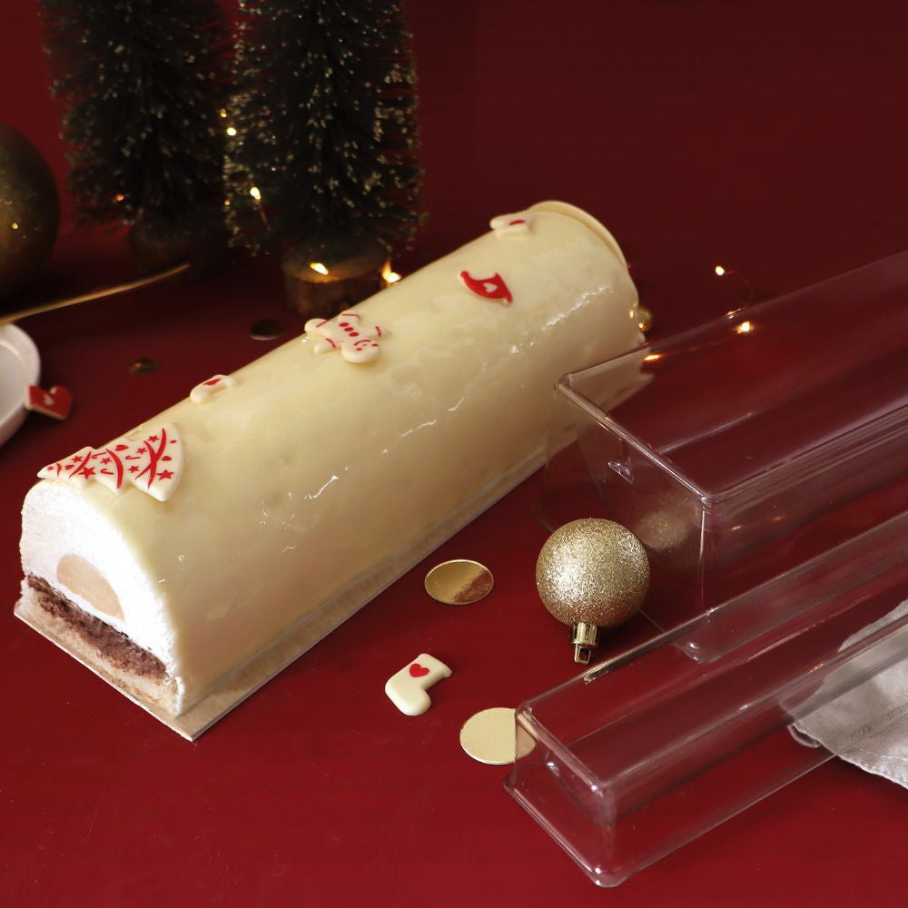 Moule bûche avec insert Réutilisable - Scrapcooking - Moule à bûche - - La Guilde Culinaire