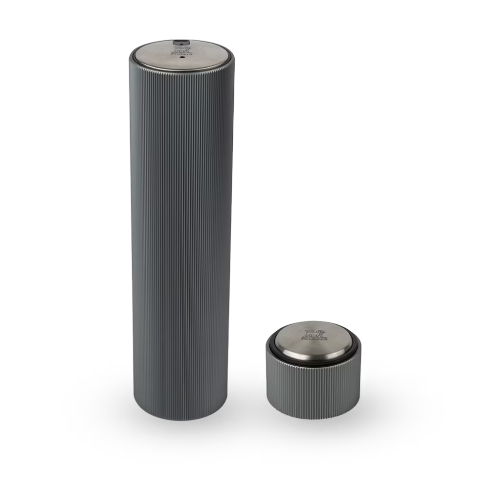 Tire-bouchon électrique rechargeable 100% automatique, alumunium, 21 cm - 8in. Carbone - Peugeot - Tire-bouchon - 200985 - La Guilde Culinaire