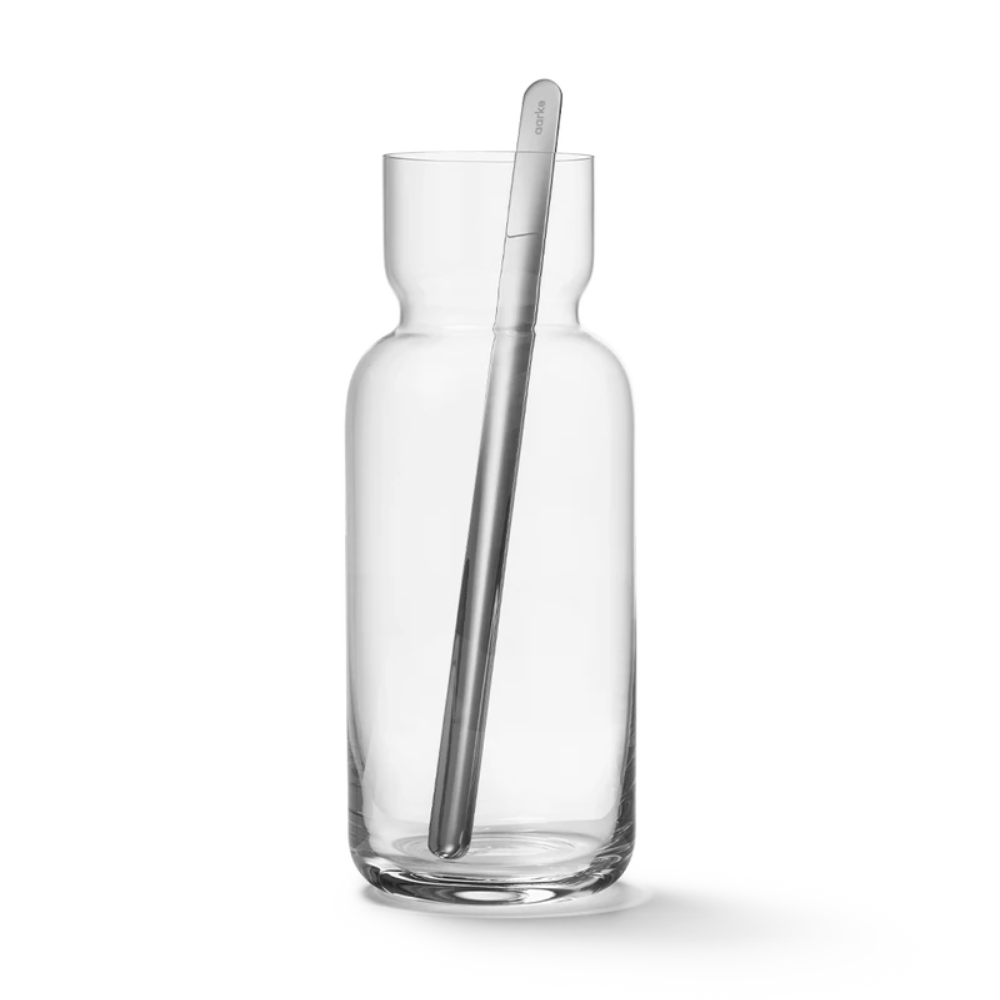 Carafe en cristal et cuillère à mélanger - Aarke - Pichet et carafe - - La Guilde Culinaire