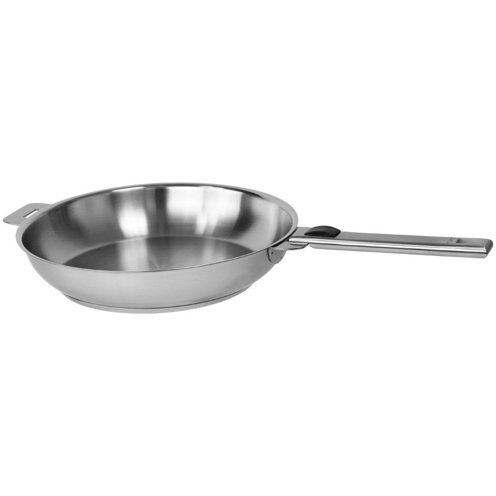 Poêle Inox - STRATE - Cristel - Poêle - - La Guilde Culinaire