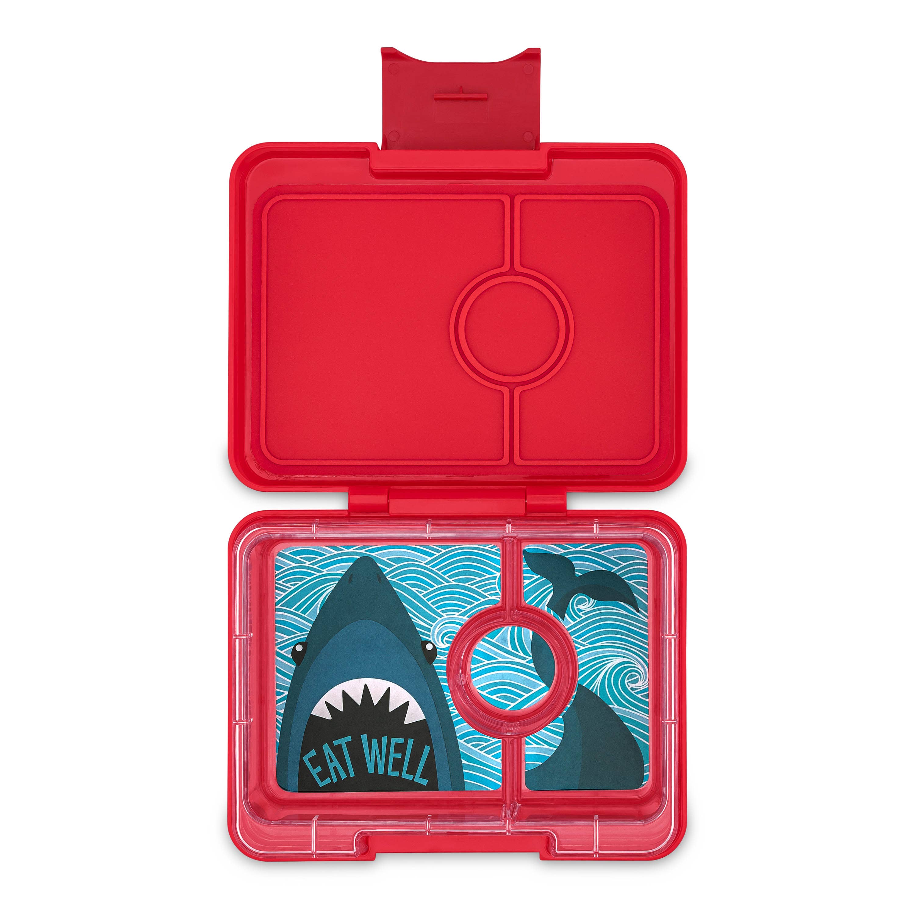 Yumbox Snack - Boîte à Lunch Bento de Petite Taille Requin Wow Rouge - Yumbox - Boîte à repas - WRSN202510SK - La Guilde Culinaire