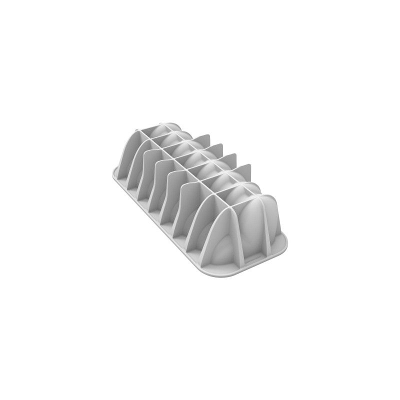 Moule à bûche cœur 3D - SilikoMart - Moule à gâteaux - - La Guilde Culinaire