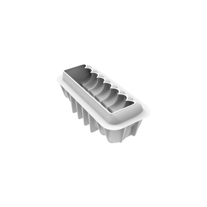 Moule à bûche cœur 3D - SilikoMart - Moule à gâteaux - - La Guilde Culinaire