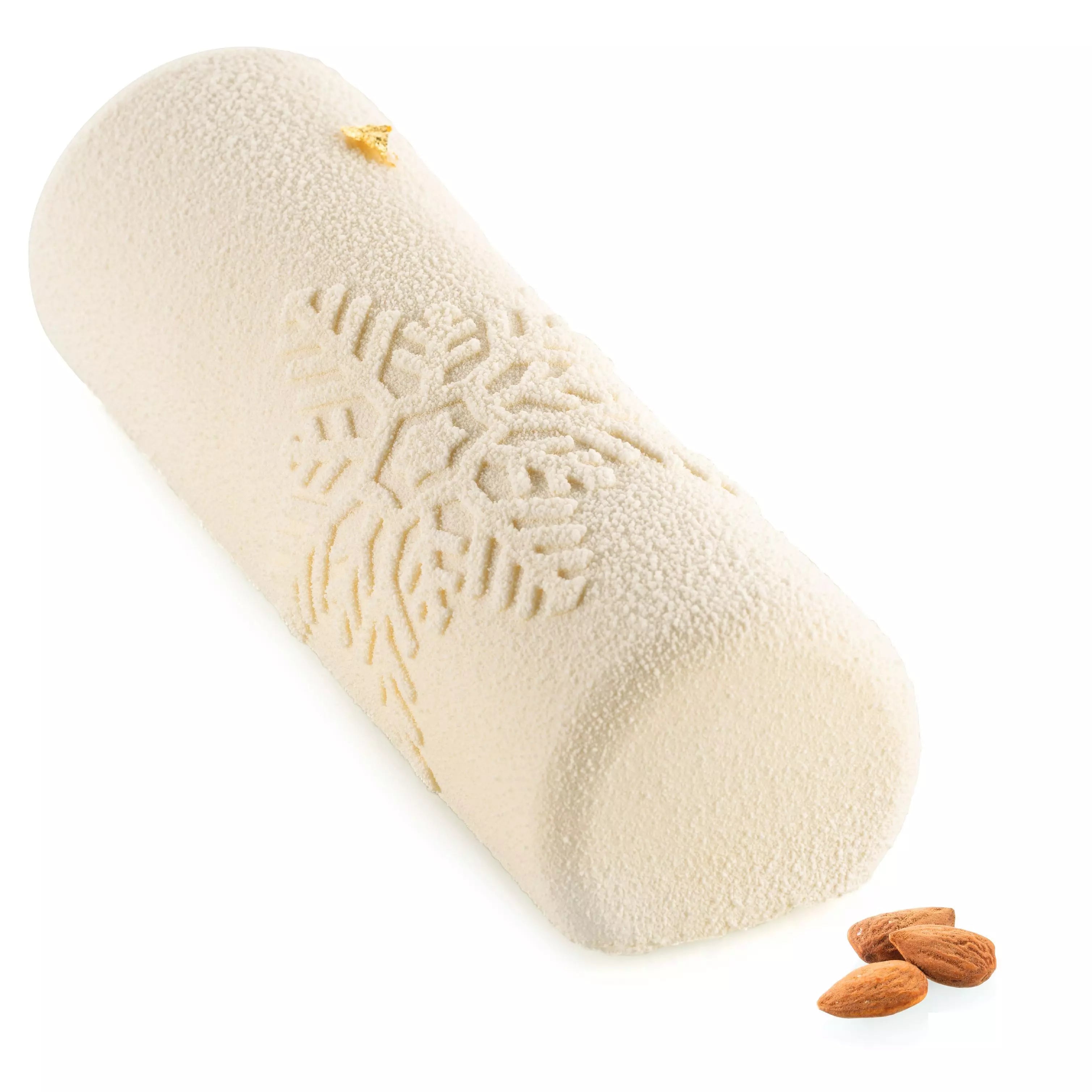 Moule Bûche Snowfall - SilikoMart - Moule à bûche - - La Guilde Culinaire