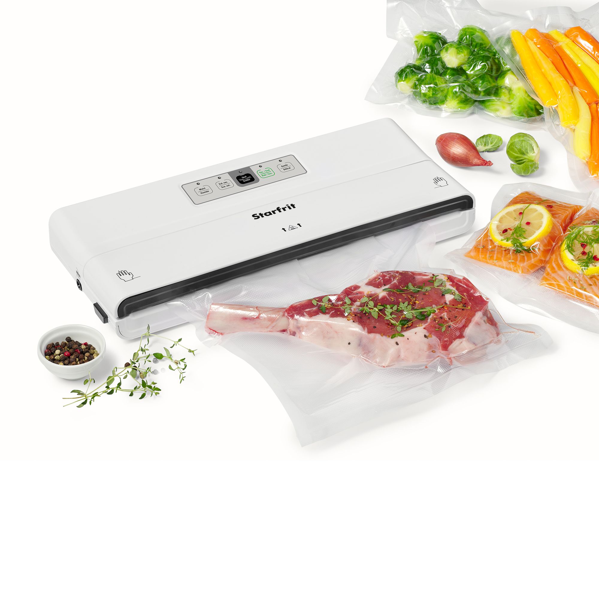 Starfrit scelleuse sous vide électrique - Starfrit - Emballeuse sous-vide - - La Guilde Culinaire