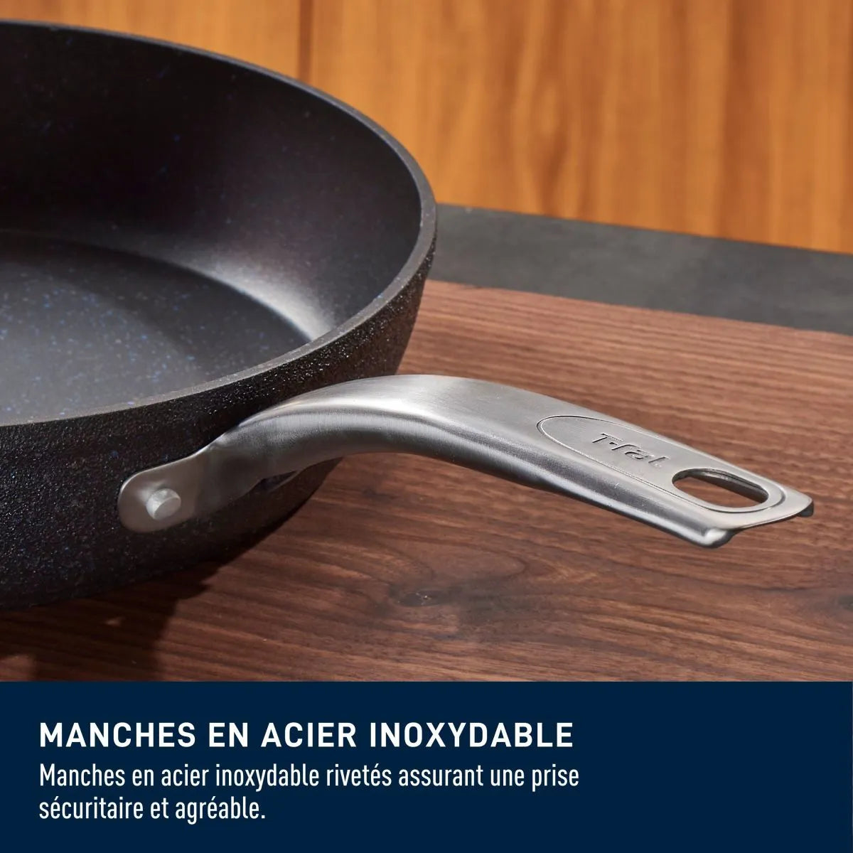 Ensemble Stone Shield de 10 pièces - T-fal - Batterie de cuisine - - La Guilde Culinaire