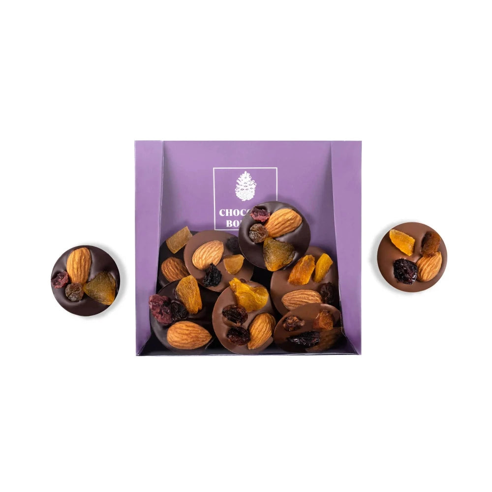 Mendiants assortis - Chocolat Boréal - Chocolat - - La Guilde Culinaire