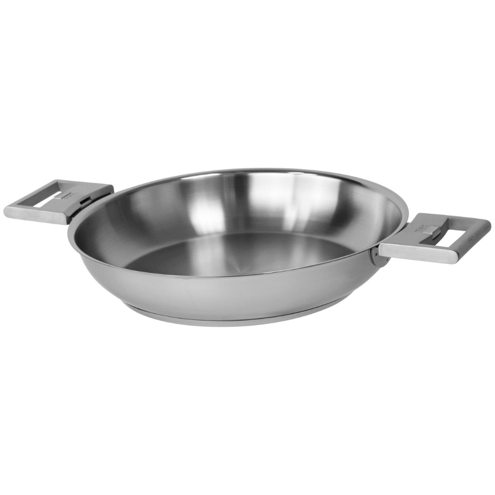 Poêle Inox - STRATE - Cristel - Poêle - - La Guilde Culinaire