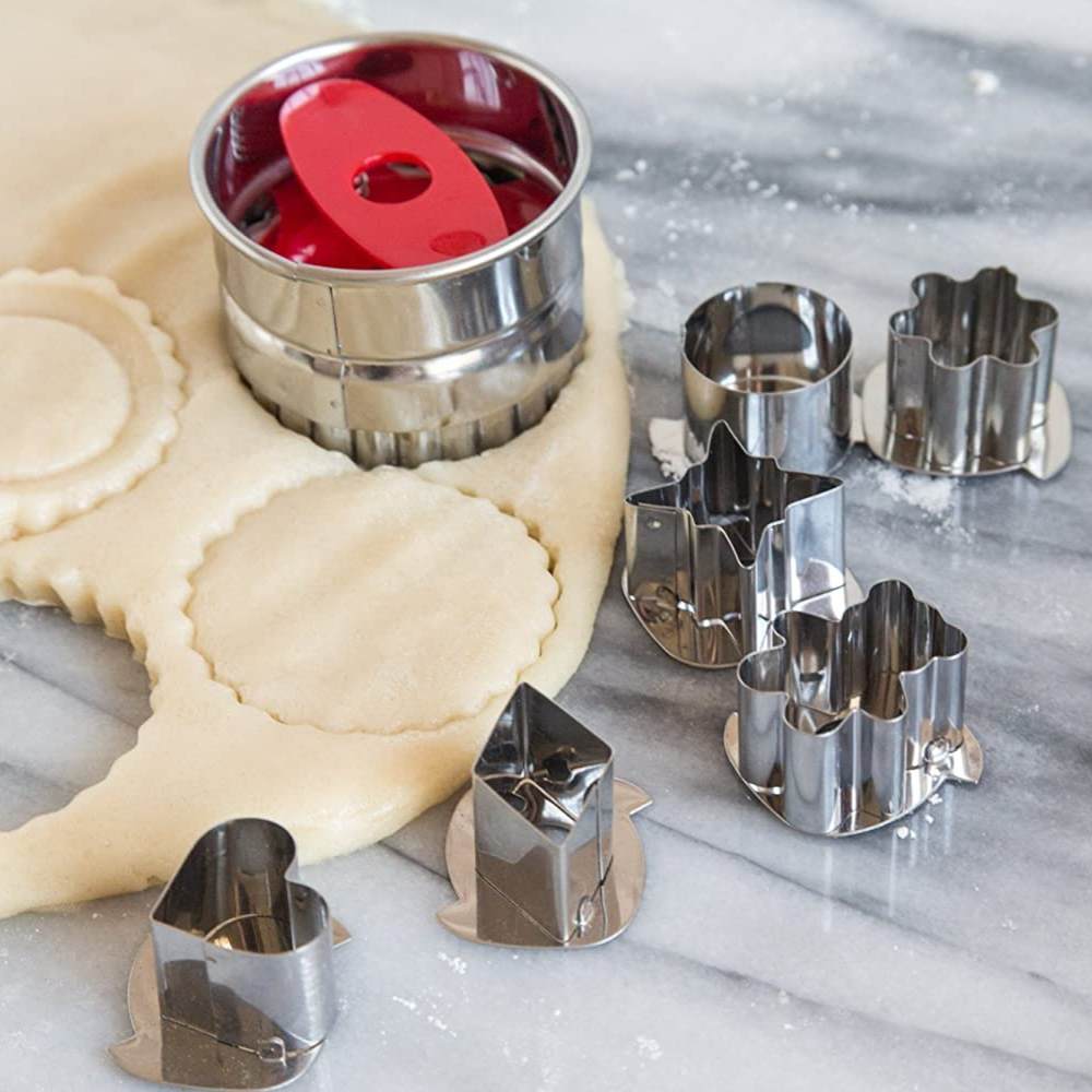 Set d'emporte-pièces Linzer, 6 pcs - Fox Run - Emporte-pièce - - La Guilde Culinaire