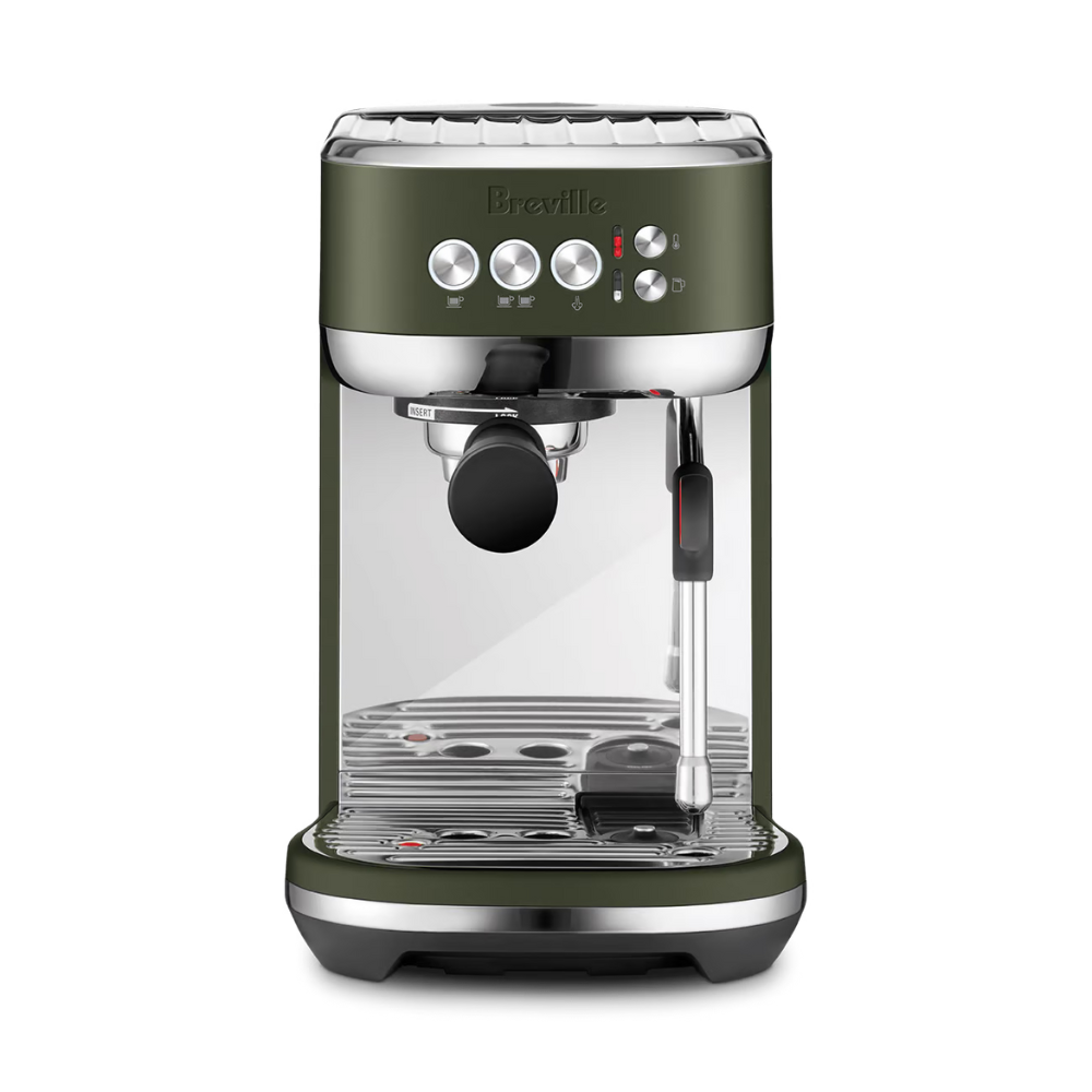 Machine à Café The Bambino Plus Tapenade d’olive - Breville - Machine à espresso - BES500OLT1BNA1 - La Guilde Culinaire