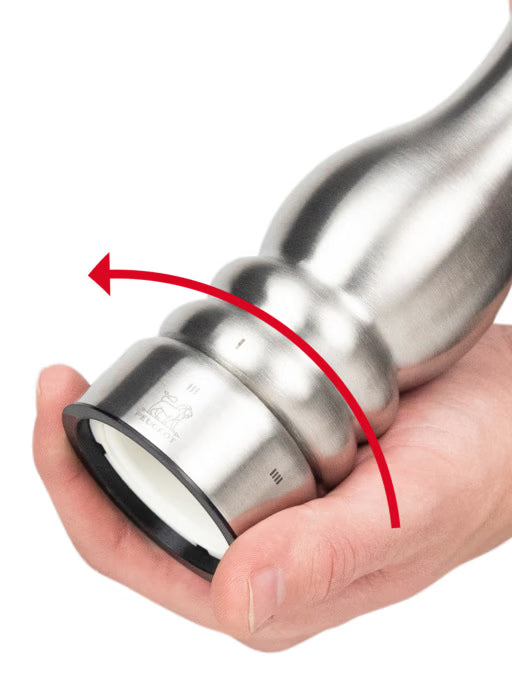 Paris Chef Stainless Steel Manual Salt Mill u'Select 22 cm - Peugeot