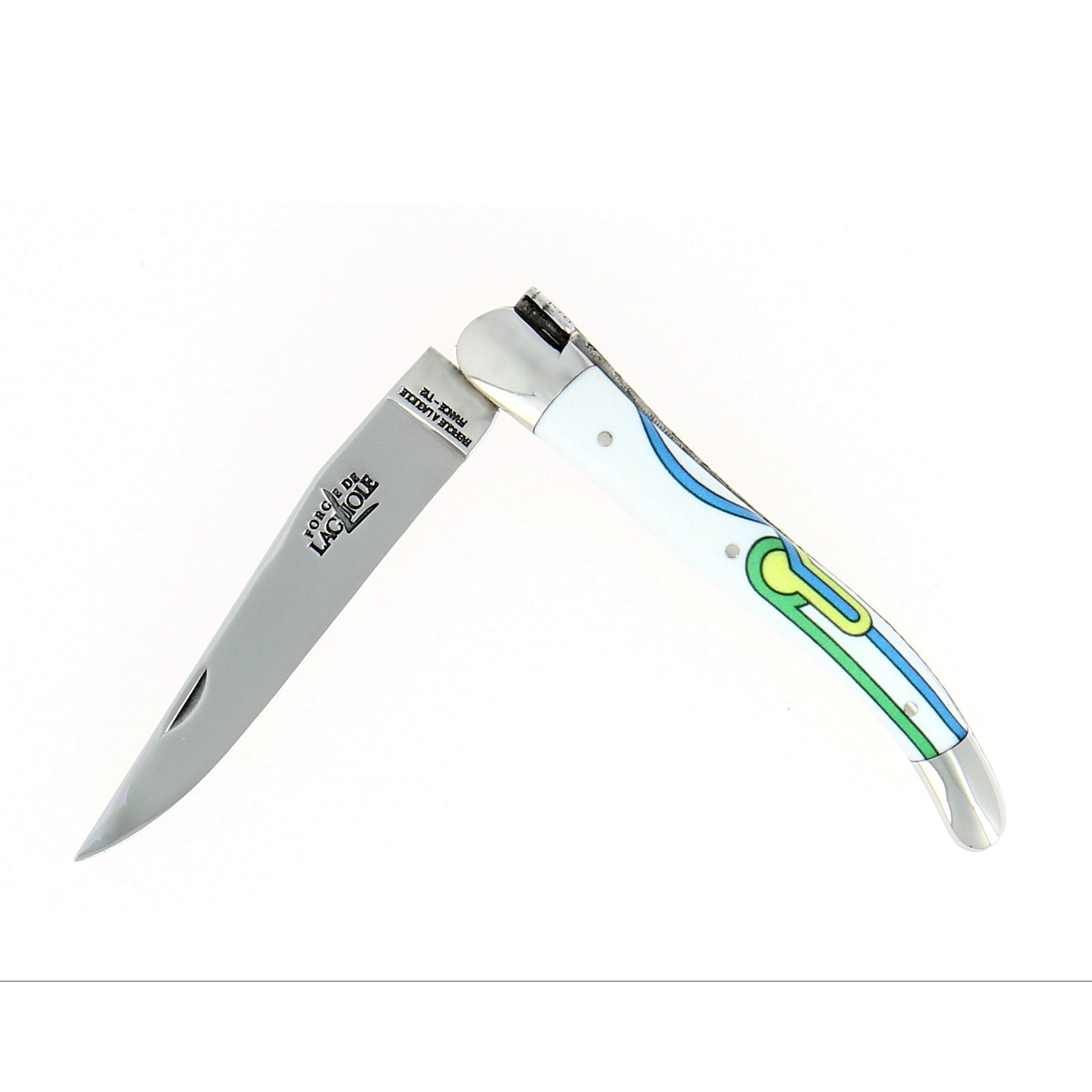 Couteau pliant 11 cm, mitres inox brillant, Seize Happywallmaker – Laguiole Sirius - Laguiole - Couteau de poche - 00003687 - 1211 IN SEIZE SIRI - La Guilde Culinaire