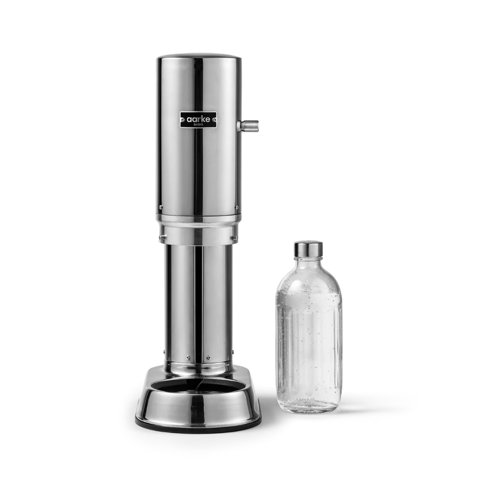 Machine à eau gazeuse avec bouteille en verre Carbonator Pro - Aarke - Machine à soda et eau gazeuse - - La Guilde Culinaire