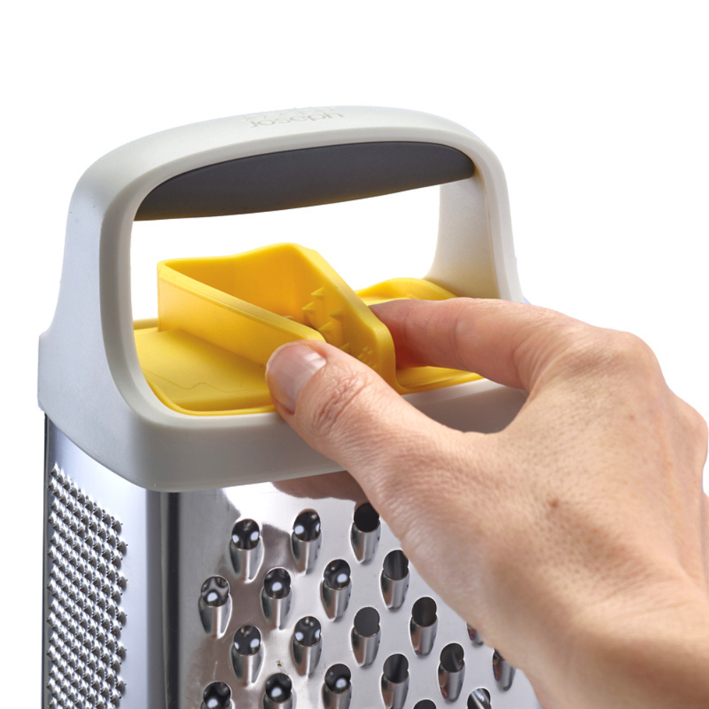 Multi-Grip Râpe avec boîtier - Joseph Joseph - Râpe et zesteur - - La Guilde Culinaire