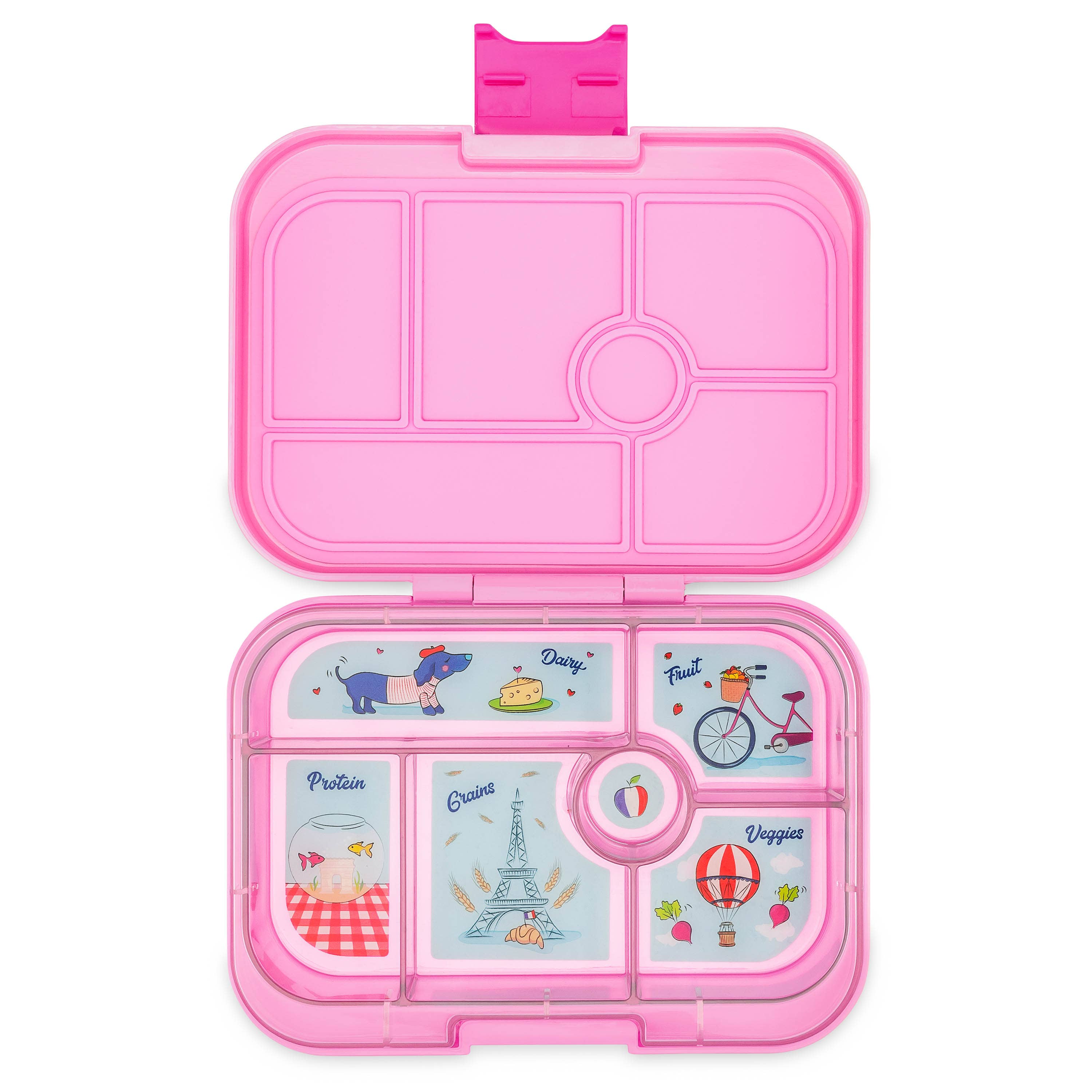 Yumbox Original - Boîte à Lunch Bento Étanche pour Enfants Puissance Rose Paris - Yumbox - Boîte à repas - PPI202510P - La Guilde Culinaire