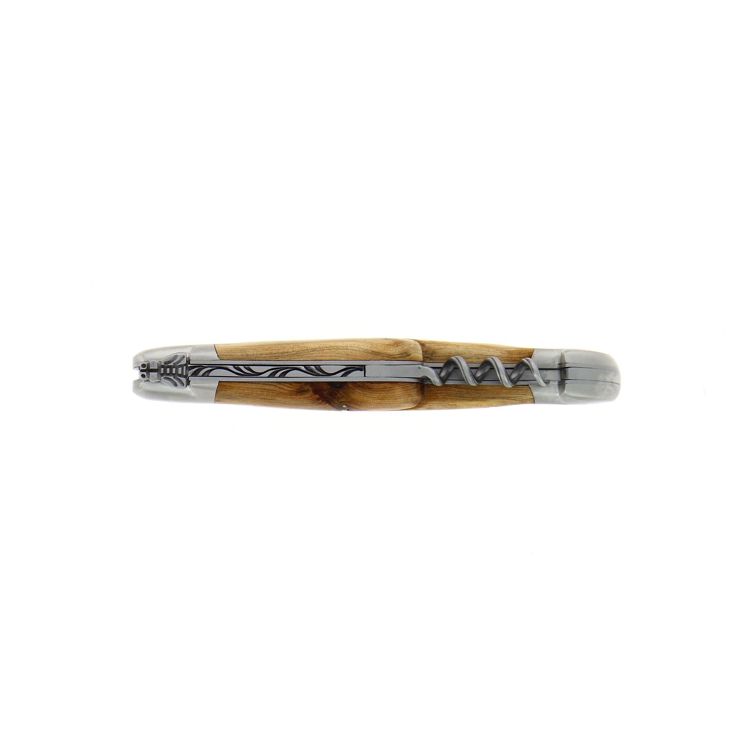 Tire-bouchon - 12 cm mitres inox Finition satinée – Laguiole - Laguiole - Tire-bouchon - - La Guilde Culinaire