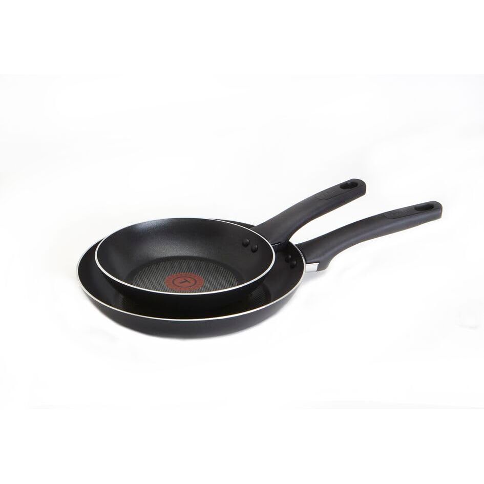 Poêle à frire antiadhésive T-fal Intuition, 2 pièces, Noire - T-fal - Poêle - - La Guilde Culinaire