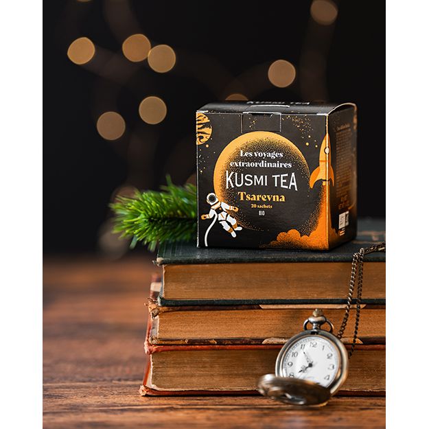 Tsarevna Bio -Thé noir, épices de Noël - Édition Limité - Kusmi Tea - Thé et infusion - - La Guilde Culinaire