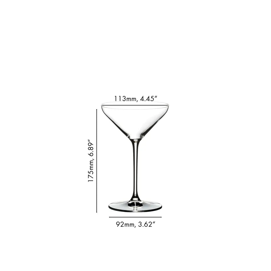 Extreme Verre à Martini (Boîte de 2) - Riedel - Verre à cocktail - - La Guilde Culinaire