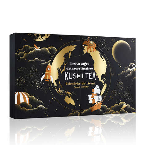 Calendrier de l'Avent Kusmi Tea Bio - Boite abimé - Kusmi Tea - Calendrier de l'avent - - La Guilde Culinaire