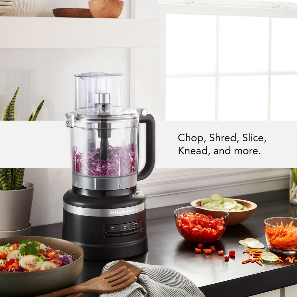 Robot culinaire de 13 tasses avec kit de découpe en dés - KitchenAid - Kitchenaid - Robot mélangeur - - La Guilde Culinaire