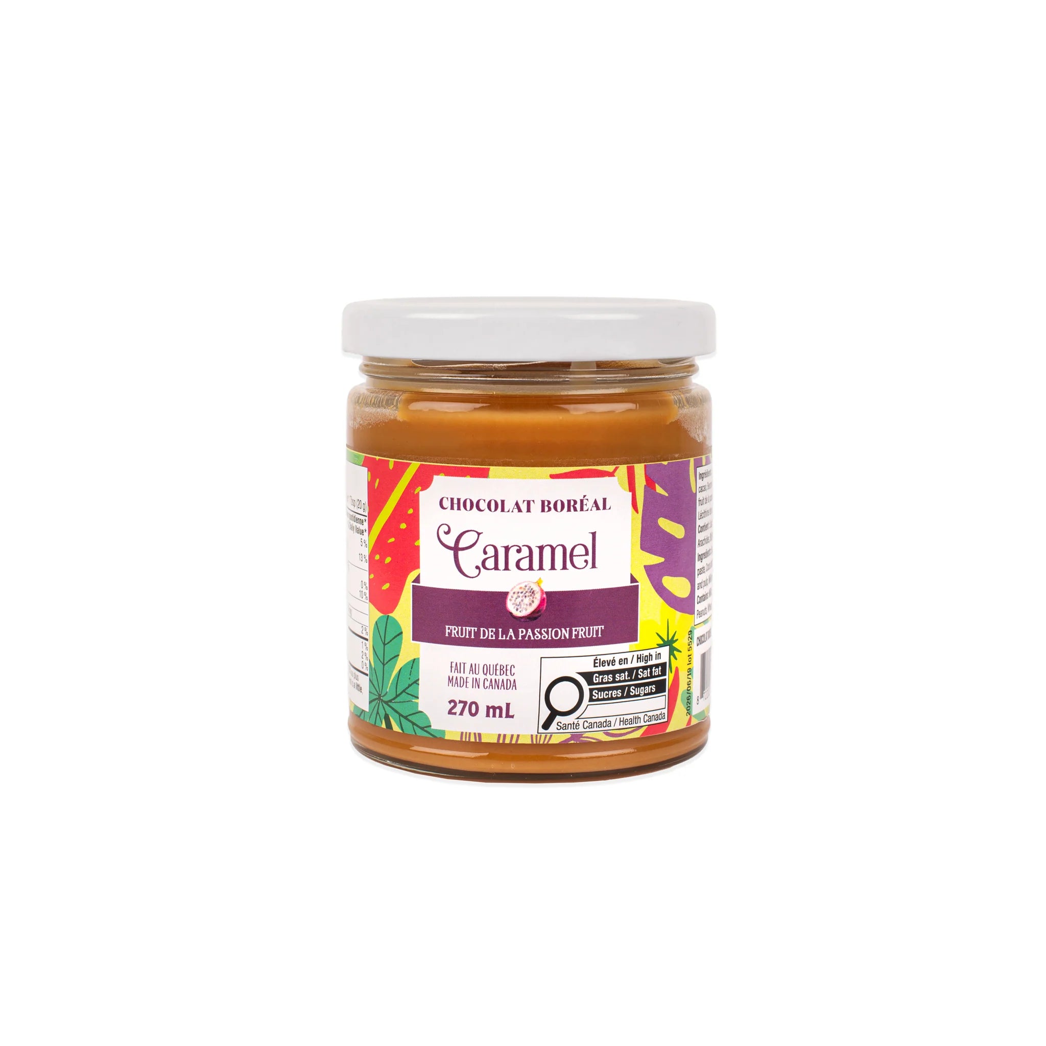 Tartinade caramel fruit de la passion - Chocolat Boréal - Tartinade - - La Guilde Culinaire