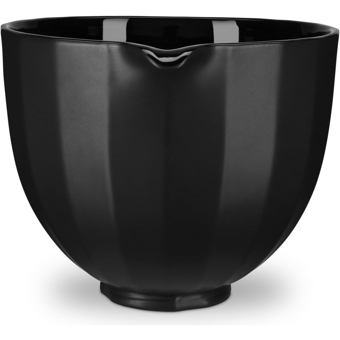 Bol en céramique noire de 4.7 litres, KitchenAid - Kitchenaid - Bol batteur sur socle - - La Guilde Culinaire