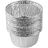 Ramequins en Aluminium 4oz - Paquet de 20 - La Guilde Culinaire - Service de table jetable - - La Guilde Culinaire