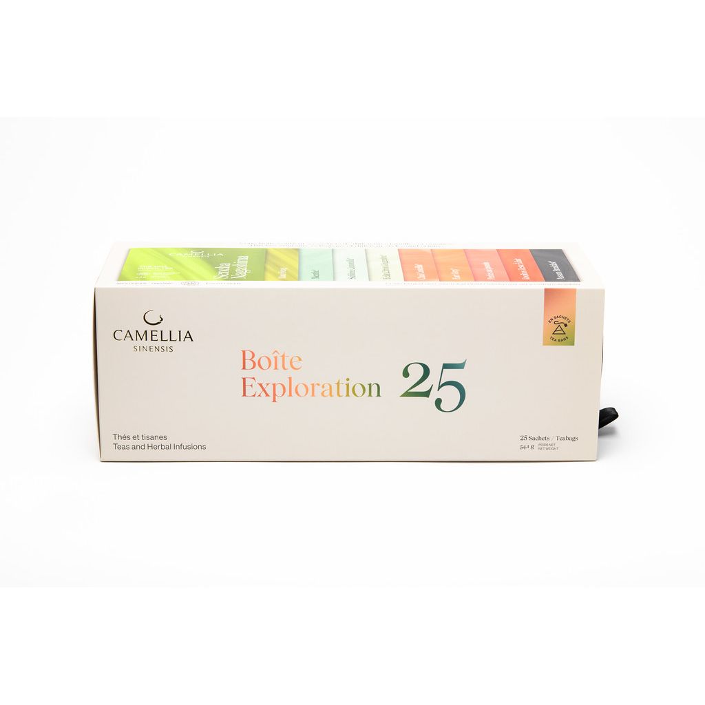 Boîte Exploration 25 - Camellia Sinensis - Thé et infusion - - La Guilde Culinaire