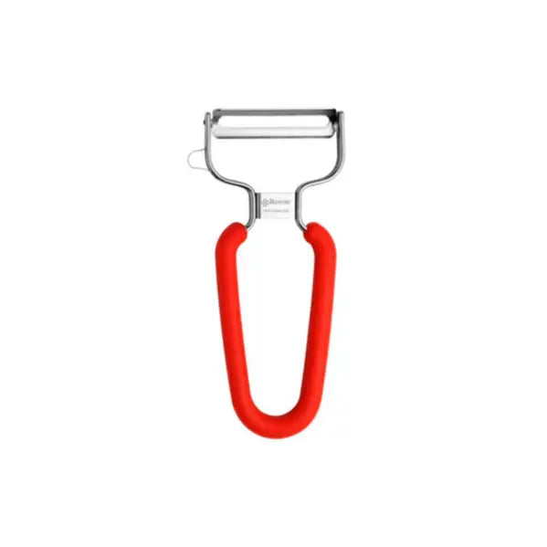 Épluche-légumes en Y avec lame double dentelée 2.2", rouge - Browne - Browne - Eplucheur et évideur - - La Guilde Culinaire