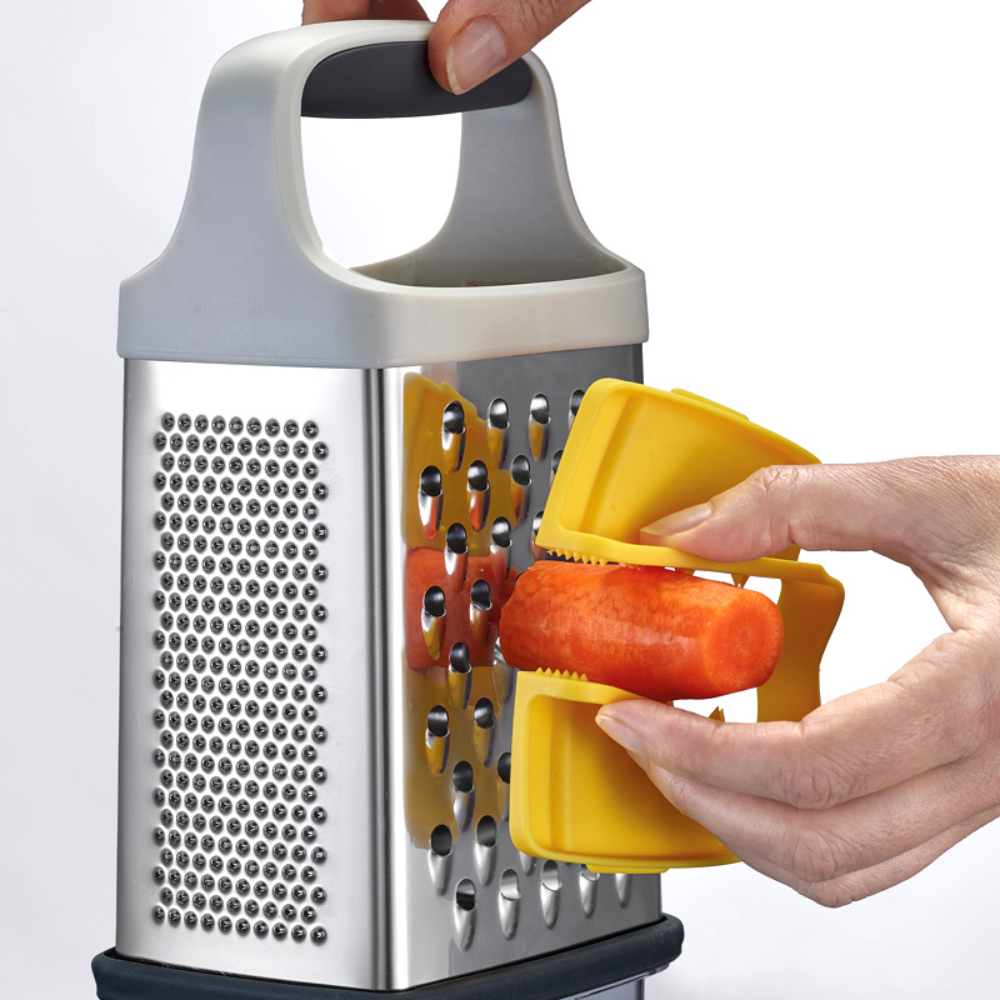 Multi-Grip Râpe avec boîtier - Joseph Joseph - Râpe et zesteur - - La Guilde Culinaire