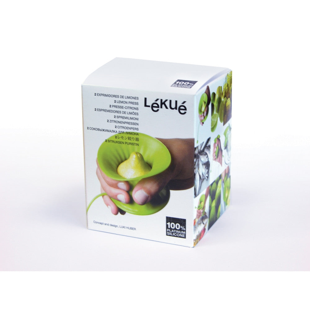 Ensemble de 2 Presse-agrumes, Vert - Lékué - Presse-agrume - - La Guilde Culinaire