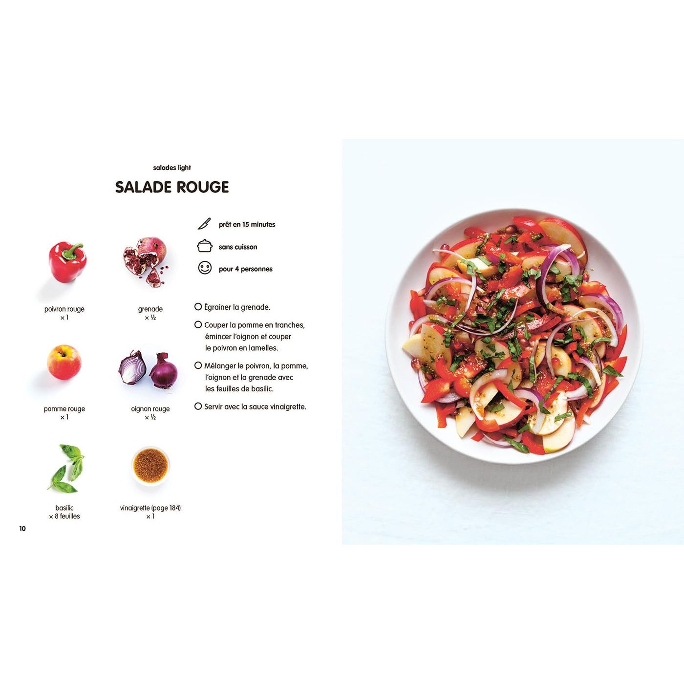 Salades complètes - Marabout - Livre de cuisine - - La Guilde Culinaire