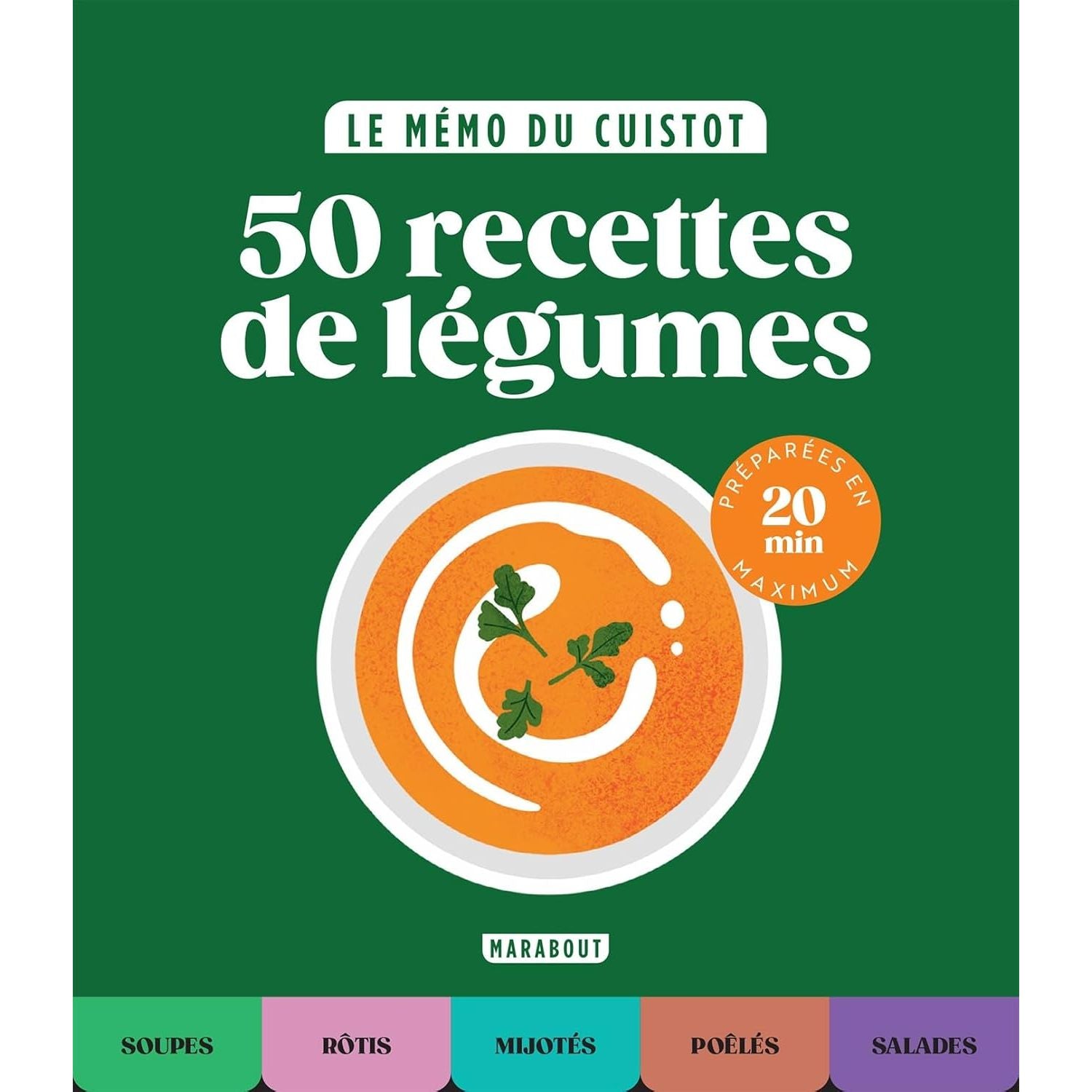 Le mémo du cuistot - Légumes - Marabout - Livre de cuisine - - La Guilde Culinaire