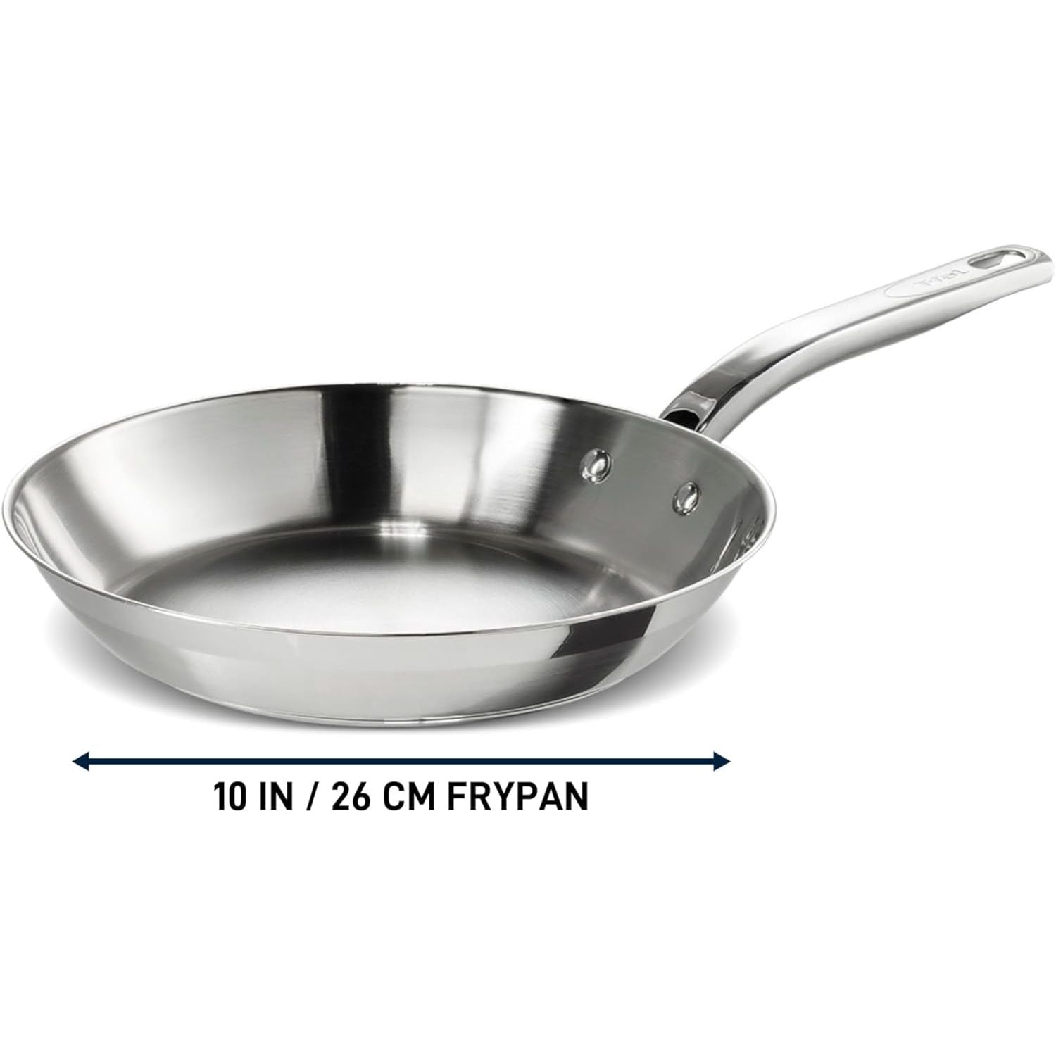 Poêle T-fal en Acier Inoxydable - T-fal - Poêle - - La Guilde Culinaire