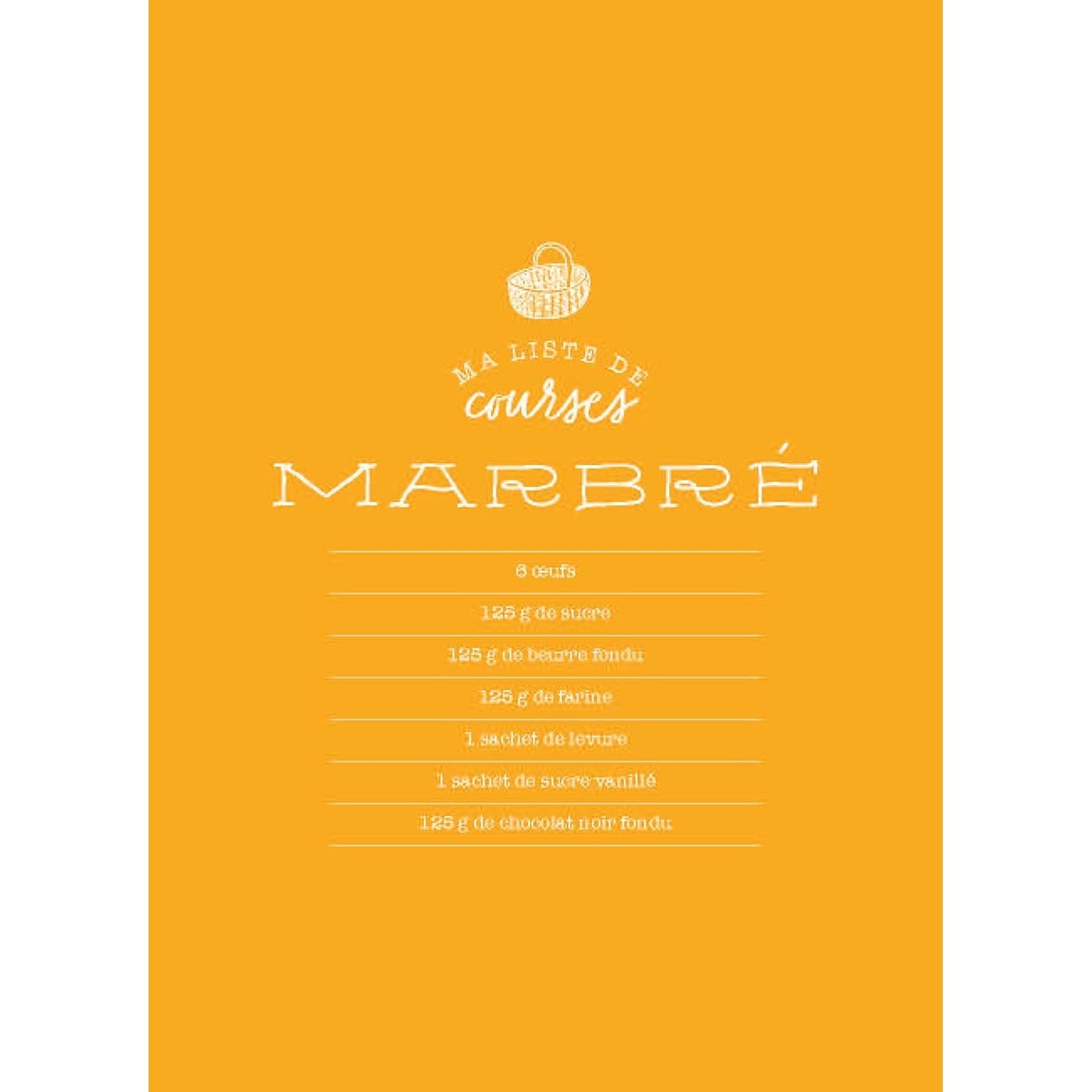 Mon petit carnet gourmand - Pâtisseries maison - Marabout - Livre de pâtisserie - - La Guilde Culinaire