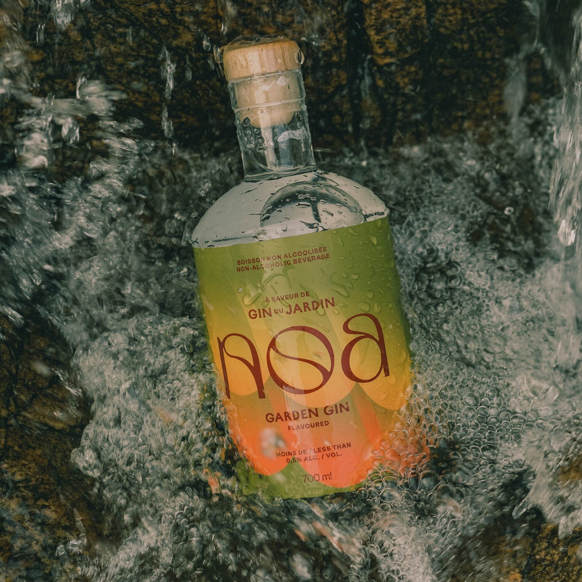 Gin du jardin sans Alcool - 700ml - Monsieur Cocktail - Spiritueux sans alcool - - La Guilde Culinaire