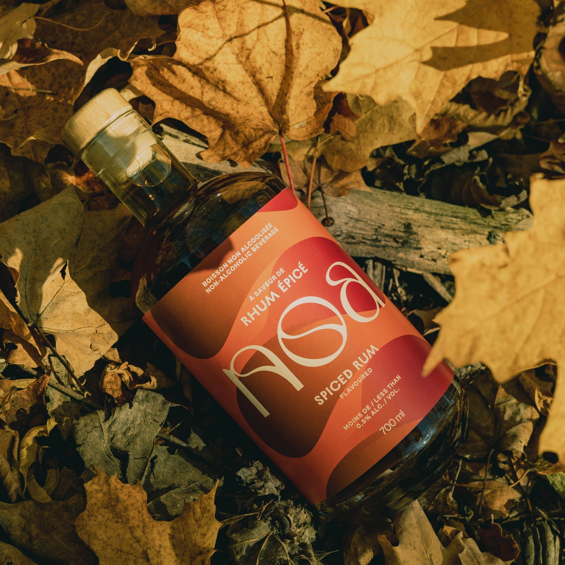 Rhum épicé sans alcool - 700ml - Monsieur Cocktail - Spiritueux sans alcool - - La Guilde Culinaire