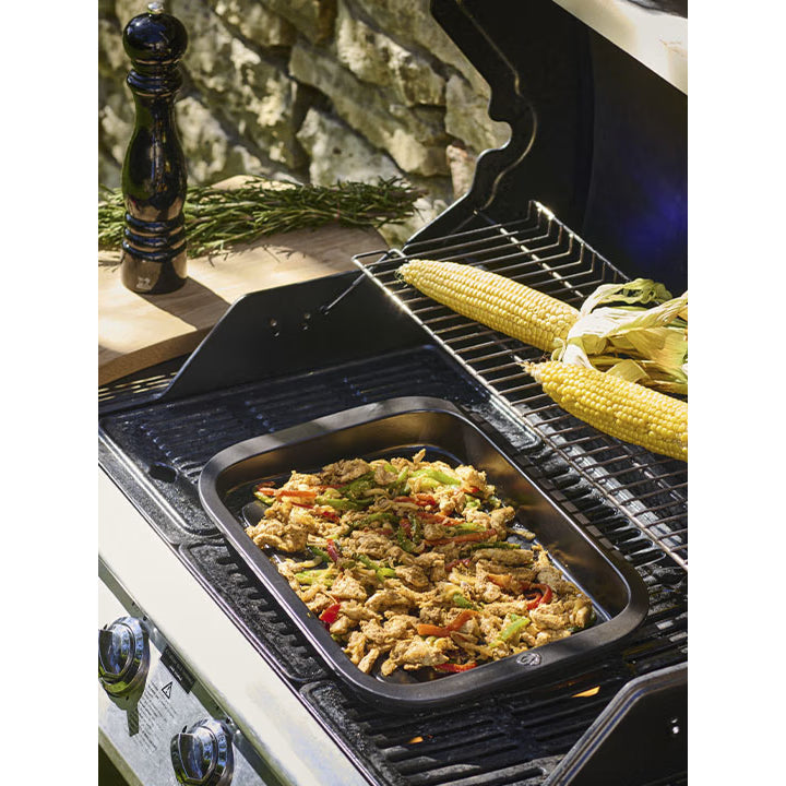 GRILL TO TABLE, Plancha Rectangulaire, 43 cm - Peugeot - Accessoire pour BBQ - - La Guilde Culinaire
