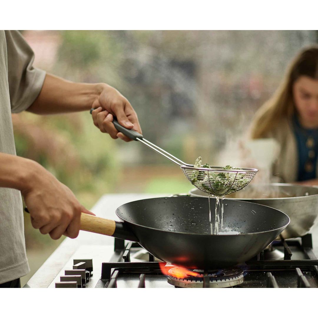 Ensemble de 3 ustensiles compacts Nest Fusion pour wok - Joseph Joseph - Pot à ustensile - - La Guilde Culinaire