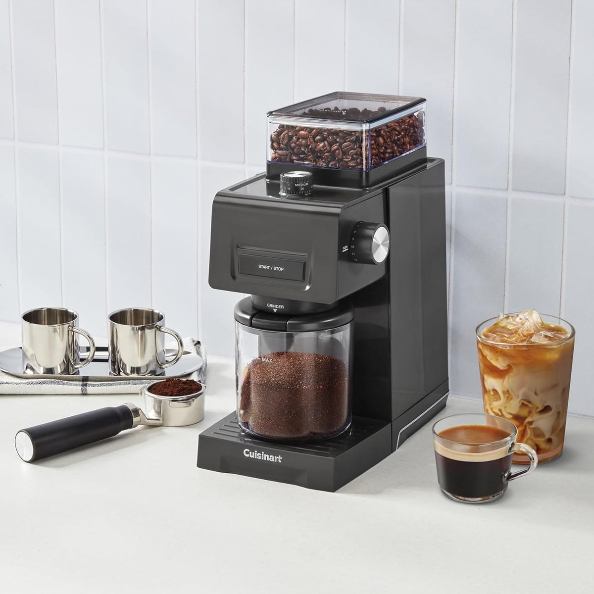 Moulin à meules coniques pour expresso et café - Cuisinart - Moulin à meules - - La Guilde Culinaire