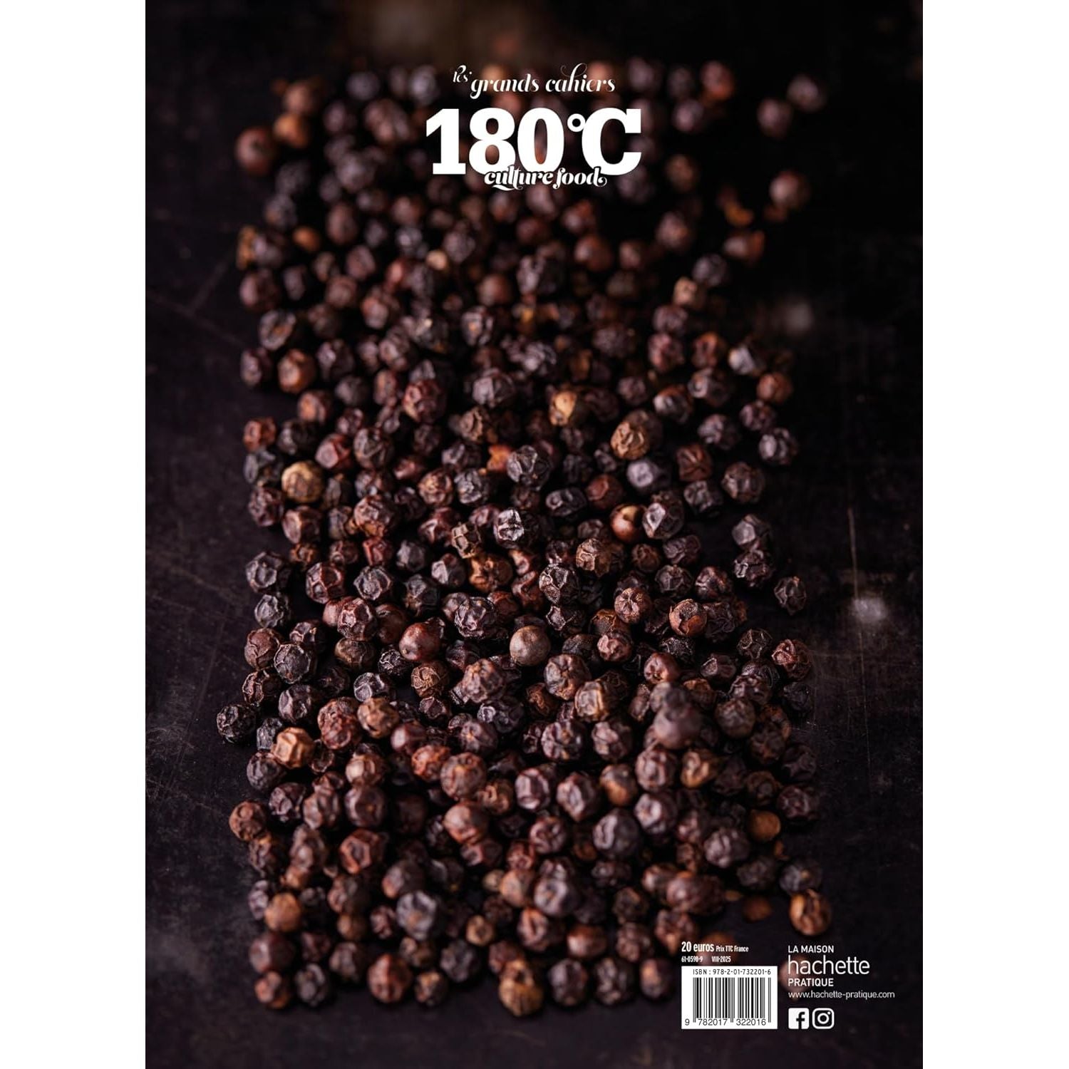 Les Grands Cahiers 180° - Poivre - Hachette Ed. - Livre de cuisine - - La Guilde Culinaire