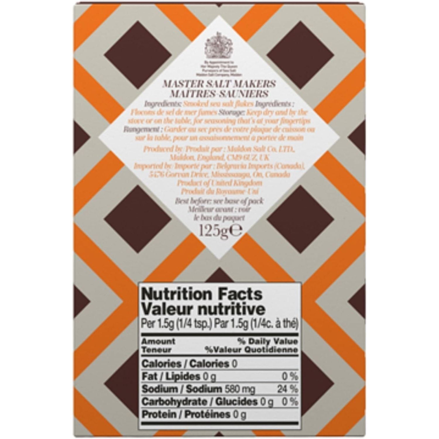 Flocons de sel de mer Maldon fumé - 125G - Maldon - Sel - - La Guilde Culinaire