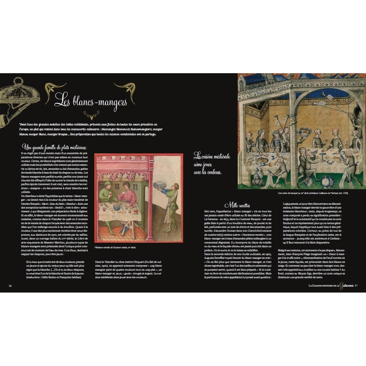 La Grande Histoire de la Gastronomie - Larousse Ed. - Livre de cuisine - - La Guilde Culinaire