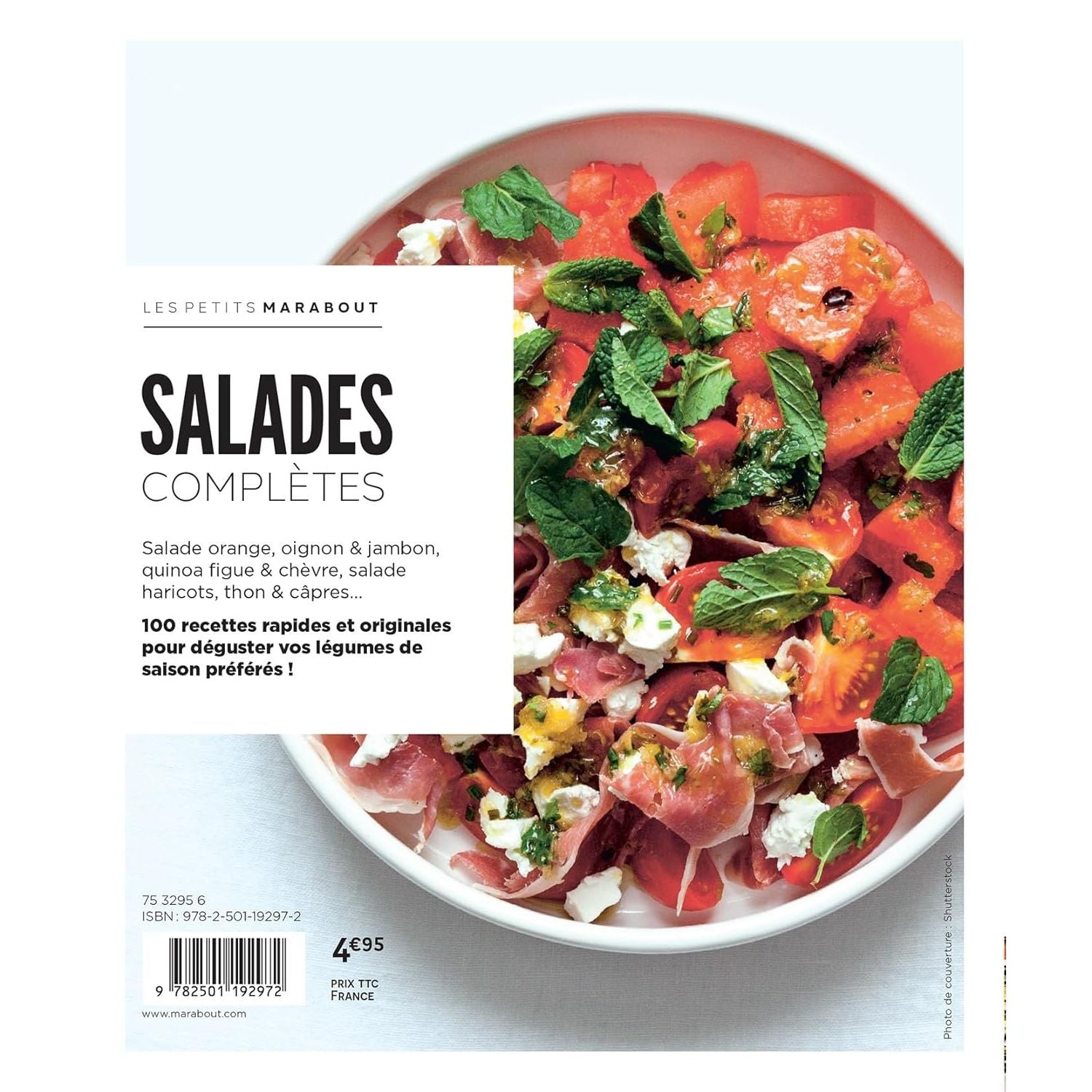 Salades complètes - Marabout - Livre de cuisine - - La Guilde Culinaire